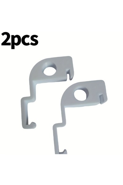 Choice1 قطعتان من مشابك تهوية سلة المهملات البيضاء (نصف قطعة) | مضاد للحشرات،...