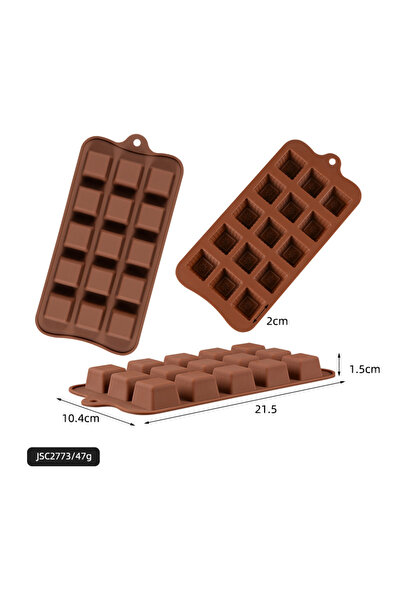 Choice11 قالبان من السيليكون لصنع حلوى الشوكولاتة، قوالب خبز الكيك، صينية خبز...