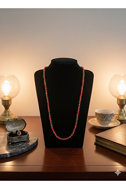 Zihintaşı Atölyesi Original Coral Natural Stone Handmade Necklace