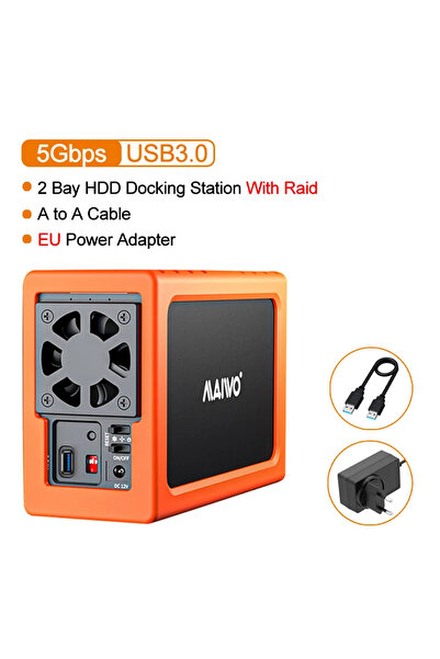 Choice8 EU With Condom MAIWO 3.5 Inch HDD Case SATA RAID Storage Enclosure Du...