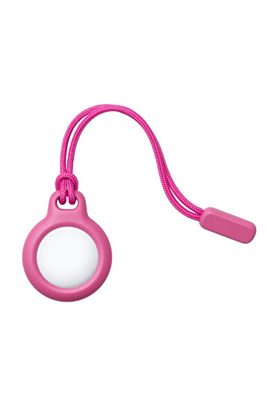 Choice جراب وردي لجهاز تتبع Airtag، غطاء مضاد للفقدان، جهاز تتبع Airtags سيلي...