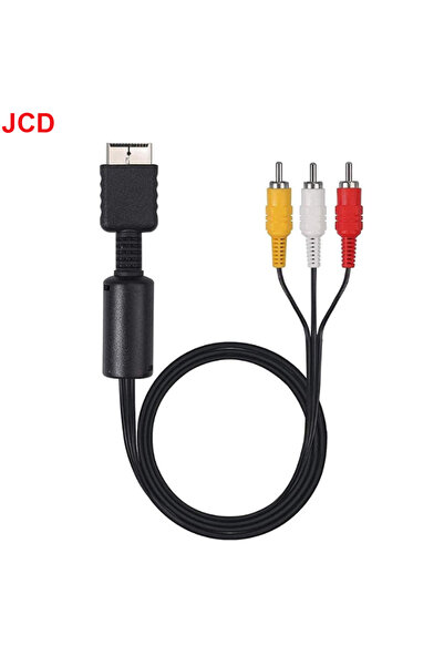 Choice قطعة واحدة من كابل JCD لجهاز PS1 و PS2 و PS3، بطول 1.8 متر، موزع صوت و...