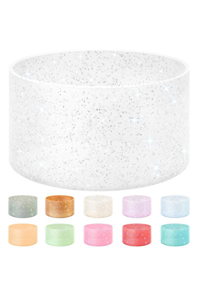 Choice 1pcs bclear bling 75mm silicone cup protection case storage vacuum bot...