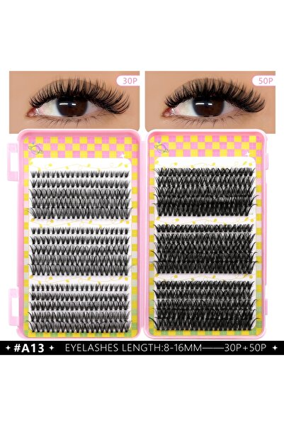 Choice10 DH-A13 فيلترينيه 600 قطعة من وصلات الرموش الفردية السميكة والمنفوشة ...