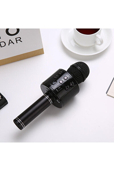 Choice ميكروفون كاريوكي أسود من دوتريو، ميكروفون كاريوكي لاسلكي محمول بتقنية ...