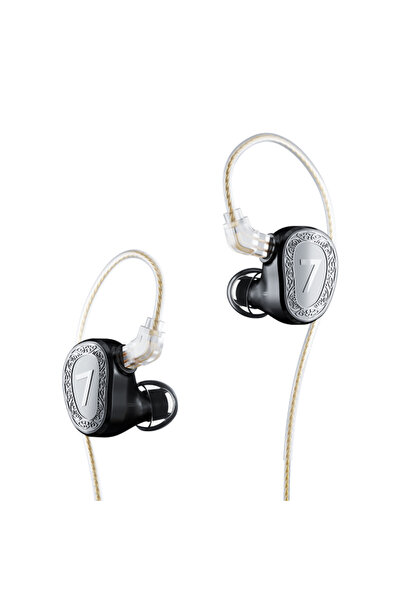 Choice1 Silver 7Hz Elua Ultra Dual Dynamic Driver-Earphone HARMAN Target Curv...