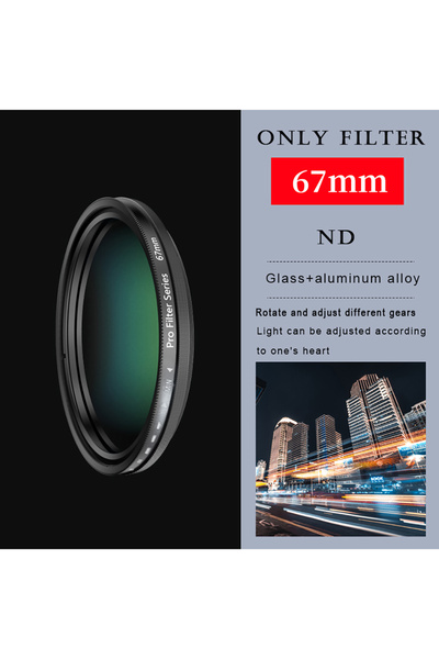 choice2 فلتر ND فقط، محول فلتر معدني مطور 67 مم ND CPL لعدسة الهاتف لأجهزة iP...