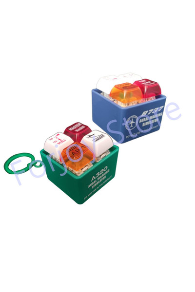 Choice4 B737 320 أصلي جديد مطور أول طائرة A320 مع صوت محاكاة نظام الإنذار الأ...