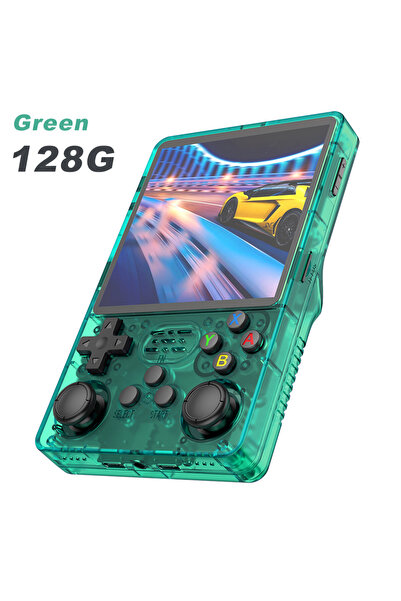 Choice11 جهاز ألعاب محمول جديد من نوع R36S Plus، بسعة 128 جيجابايت، وشاشة IPS...