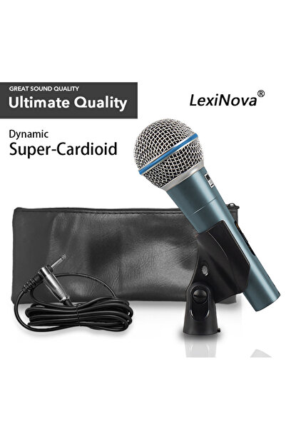 Choice1 ميكروفون Switch LN85 الاحترافي بأسلاك، ميكروفون يدوي ديناميكي مناسب ل...