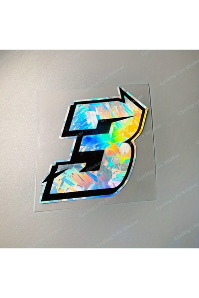 Choice5 ملصقات أرقام عربية للدراجات النارية، عالية الارتفاع 5 سم، HTN01-Numbe...