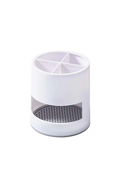 Choice حامل فرشاة أسنان عملي أبيض اللون، رف تجفيف، منظم تخزين بديل، قطعة مطبخ...