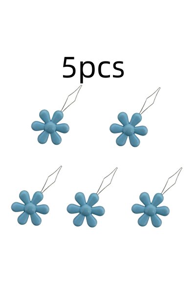 Choice1 أزرق - 5 قطع، قطعة واحدة، أداة خياطة سهلة لكبار السن، أداة تمرير الخي...