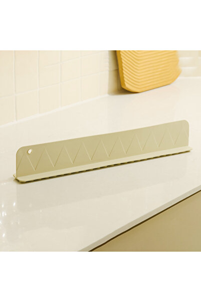 Choice1 حاجز حوض سيليكون بيج اللون، مقاوم للماء، مزود بكوب شفط، مانع للانزلاق...