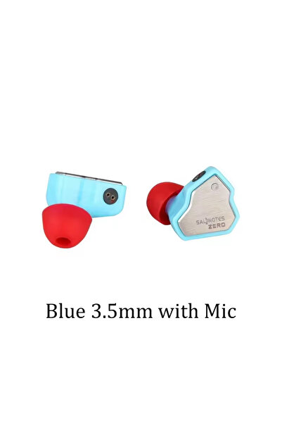 Choice10 سماعة أذن داخلية زرقاء 3.5 بوصة، بتردد 7 هرتز، مزودة بمحرك ديناميكي ...