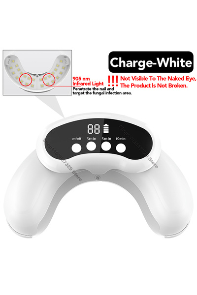 Choice1 جهاز ليزر أبيض اللون لتنظيف فطريات الأظافر، قطعة واحدة، لإصلاح سريع ل...