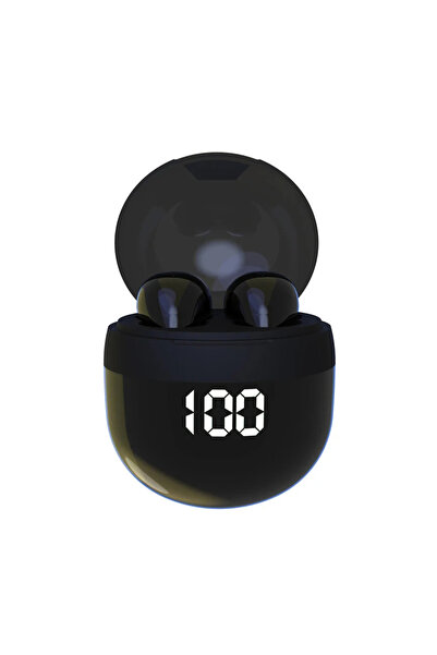 Choice سماعات رأس صغيرة سوداء غير مرئية SK18 لاسلكية بتقنية بلوتوث 5.3، سماعا...