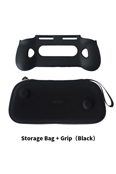 Choice6 طقم أسود لجهاز AYN Odin 3، غطاء TPU أصلي، حقيبة ألعاب Odin3، حافظة TP...