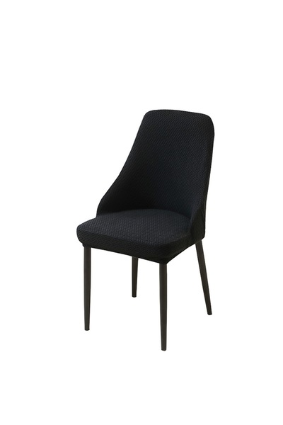 Choice 1 piece A4 Black 1/4Pcs T-Jacquard Dining Chair Covers Elastic Chair S...