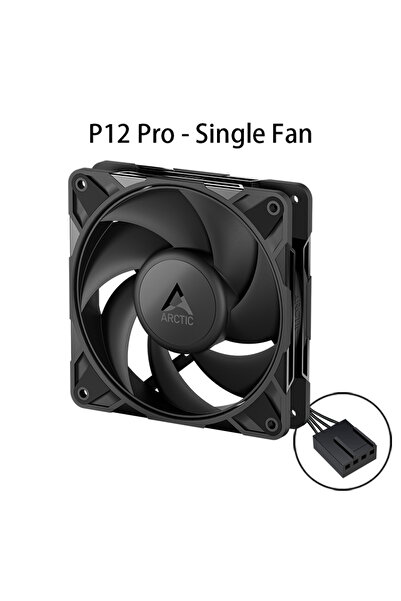 Choice NO RGB black P12 Pro ARCTIC P12 Pro, High-Performance 120mm Case Fan,P...
