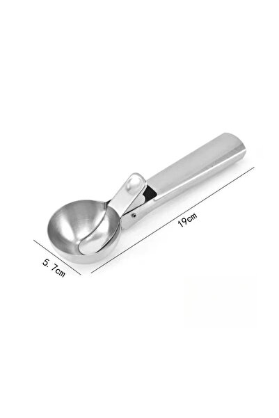 Choice L Multifunctional Ice Cream Scoops Stainless Steel Dual-Purpose Scoop ...