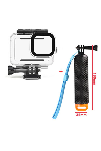 Choice1 طقم غوص وغطس مع حافظة مقاومة للماء حتى عمق 60 مترًا لكاميرات GoPro He...