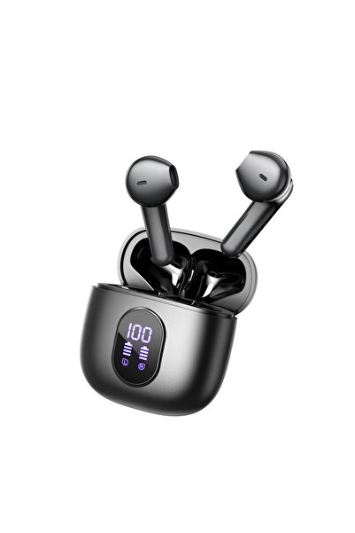 Choice سماعات أذن لاسلكية أصلية سوداء اللون TWS i52 بتقنية بلوتوث وخاصية إلغا...