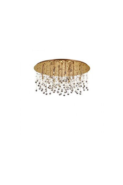 Ideal Lux MOONLIGHT PL15 GOLD CEILING LIGHT