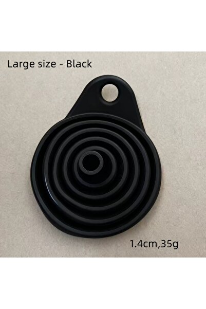 Choice5 قمع أسود واحد كبير، أو 1/3/5/10 قطع متنوعة الأحجام (صغير، متوسط، كبير...