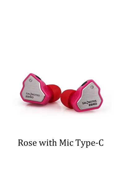 Choice1 سماعة أذن داخلية عالية الدقة من نوع Rose Type-C مزودة بميكروفون 7 هرت...