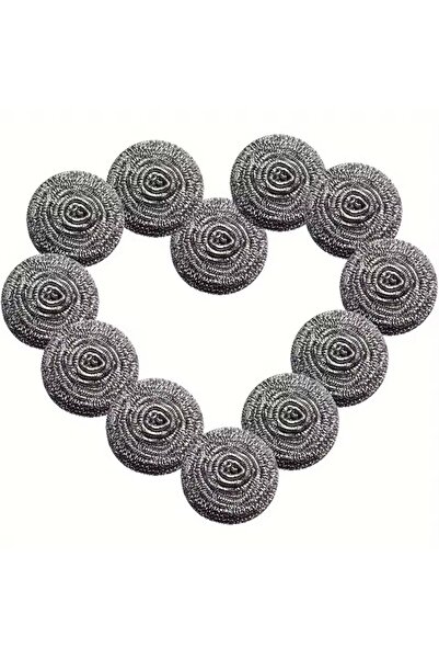 Choice1 12 قطعة من كرات التنظيف السلكية المصنوعة من الفولاذ المقاوم للصدأ، وس...