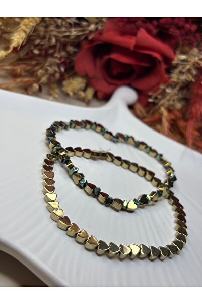 Moonstone Accessories Hematit Doğal Taş Bileklik | Metabolizma, Denge ve Koru...