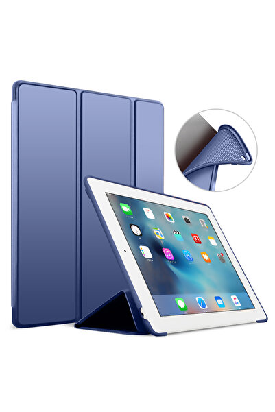 Choice28 جراب جلد أزرق داكن لجهاز iPad 10.2 الجيل الثامن، متوافق مع أجهزة iPa...