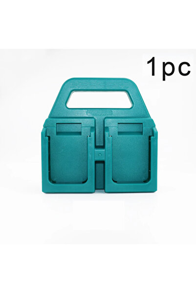 Choice حامل تخزين بطاريات أخضر اللون، قطعة واحدة، حامل تثبيت البطارية، سلة تخ...