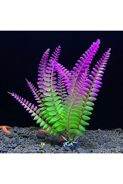 Choice3 S738 قطعة واحدة من النباتات المائية البلاستيكية الاصطناعية لتزيين أحو...