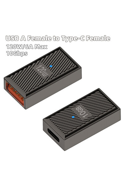 Choice9 AM to CM ZT QS Type C to USB 3.1 10Gbps OTG Adapter USB C Male to USB...