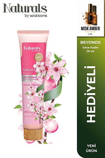 Naturals By Watsons Sakura Extract Hand Cream 30 ml Intensive Moisturizing Fa...