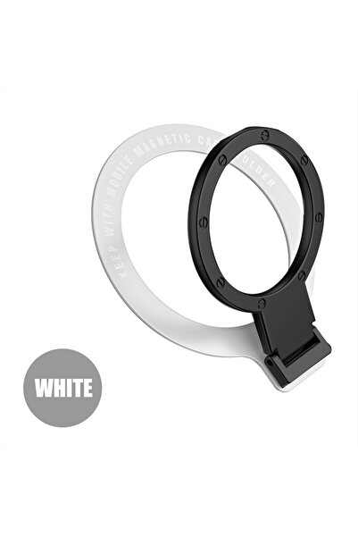 Choice4 حامل هاتف أبيض جديد فائق النحافة عالمي، يُثبت على المكتب، بتصميم لاصق...