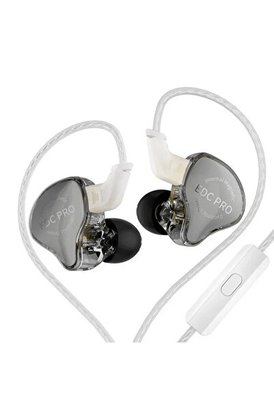 Choice1 ميكروفون مطلي بالفضة MIC KZ EDC PRO HIFI، أفضل ميكروفون داخل الأذن سل...