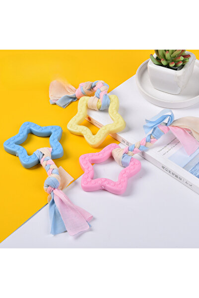 Choice6 ستار 2 ألعاب مضغ للكلاب، لعبة عظمة، فرشاة أسنان للكلاب التي تمضغ بقوة...