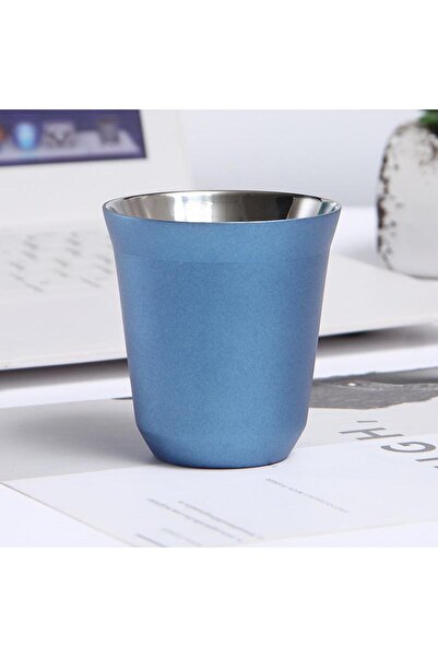 Choice5 كوب قهوة صيفي جديد بسيط ذو قاعدة مسطحة مصنوع من الفولاذ المقاوم للصدأ...