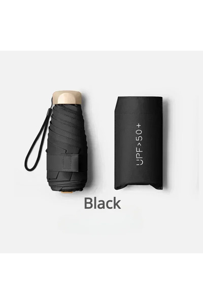 choice2 مظلة ألومنيوم مسطحة قابلة للطي بخمسة أجزاء، خفيفة الوزن للغاية، صغيرة...