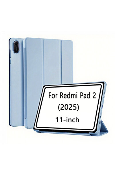 choice2 جراب أزرق ثلجي لجهاز Redmi Pad 2، مزود بخاصية التشغيل التلقائي، غطاء ...