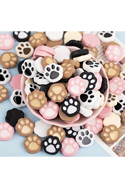 Choice مجموعة من 5 قطع من مغناطيسات الثلاجة الملونة على شكل مخالب قطط - متينة...