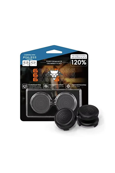 Choice4 For PS4-PS5-6 DATA FROG High-Rise Thumbstick Extender for PS4/PS5 Con...