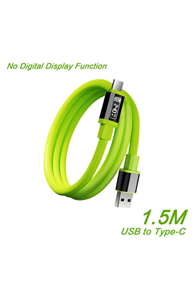 Choice كابل USB بطول 1.5 متر، يدعم الشحن السريع للهواتف المحمولة بقدرة 240 وا...