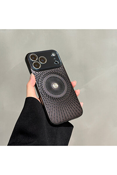 Choice65 جراب حماية عدسة زجاجي قابل للتنفس أسود اللون، يسمح بمرور الهواء، لها...