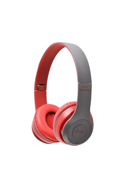 Choice4 سماعات رأس لاسلكية TWS بتقنية بلوتوث 5.3، لون أحمر، سماعات رأس ستيريو...