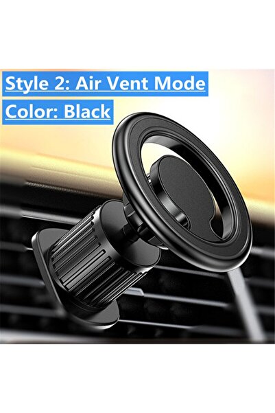 Choice Air Vent Black Metal Strong Magnet Car Mobile Phone Holder for Magsafe...