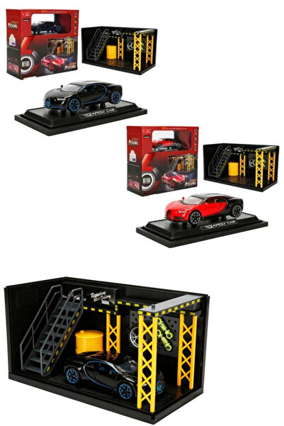 welcomein Die-Cast Koleksiyonluk 1:32 Ölçek BUGATTI CHIRON PB Sesli ve Işıklı...